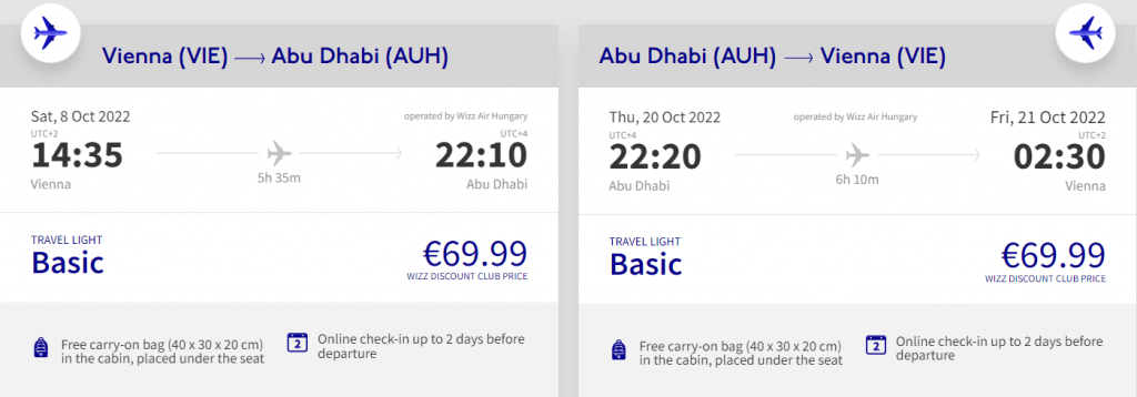 cheap flights to UAE