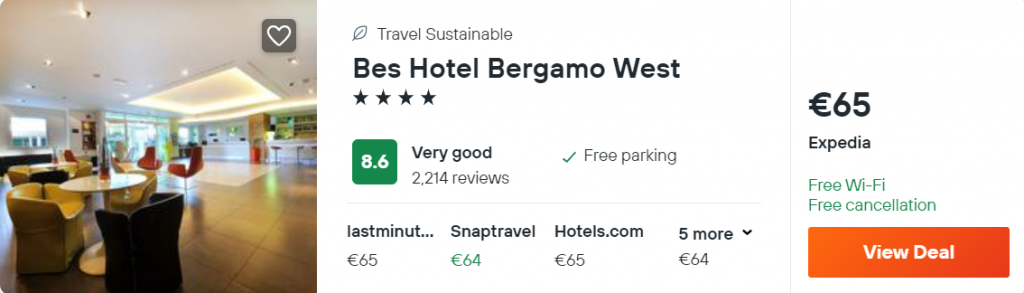 Bes Hotel Bergamo West