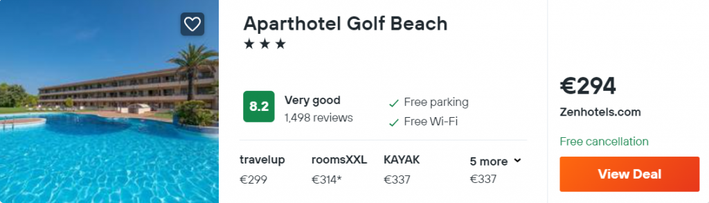 Aparthotel Golf Beach