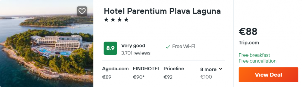 Hotel Parentium Plava Laguna