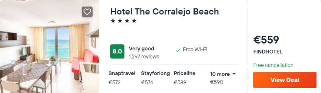 Hotel The Corralejo Beach