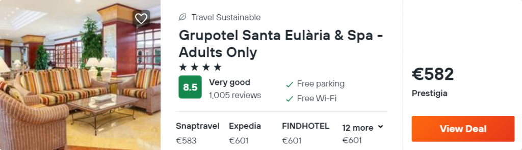 Grupotel Santa Eulària & Spa - Adults Only