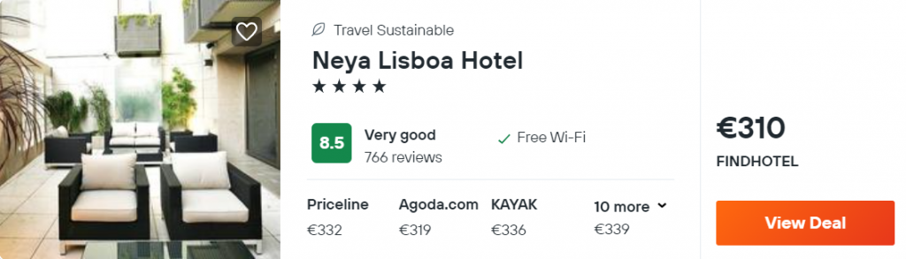 Neya Lisboa Hotel