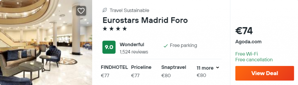 Eurostars Madrid Foro