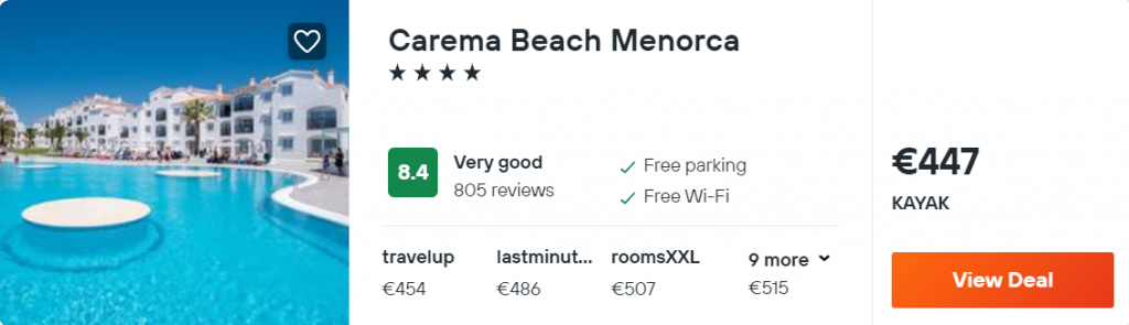Carema Beach Menorca