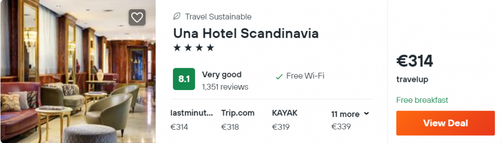 Una Hotel Scandinavia