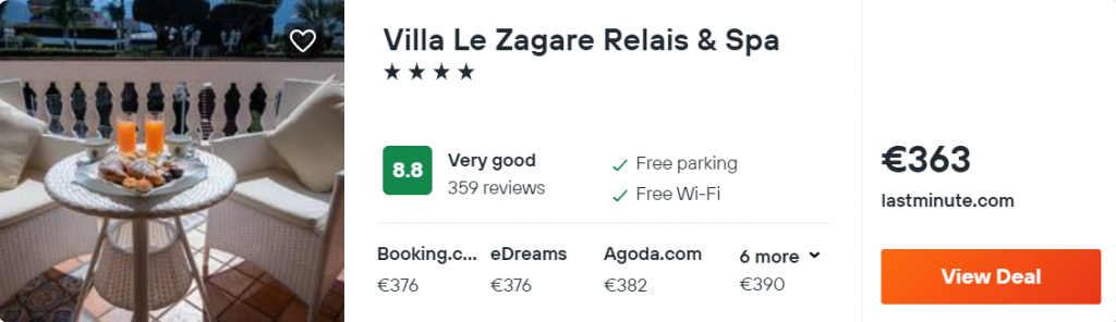 Villa Le Zagare Relais & Spa