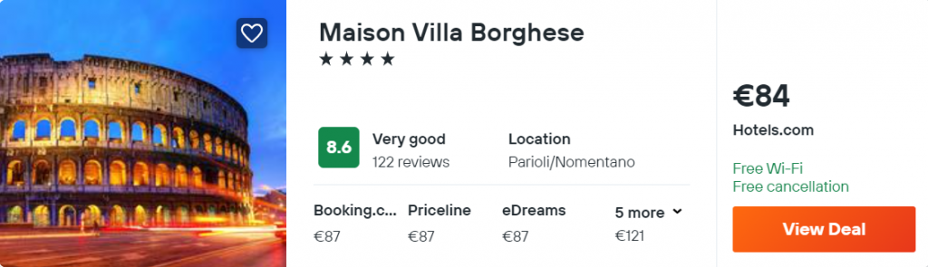 Maison Villa Borghese