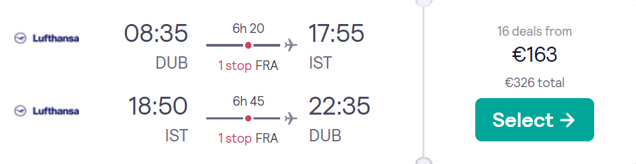 cheap flights to Turkey