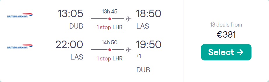 cheap flights to US