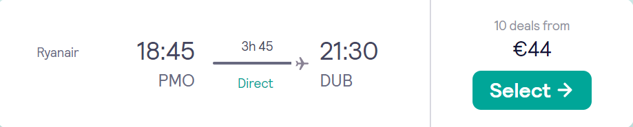 cheap flights to Ireland