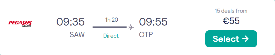 cheap flights to Romania