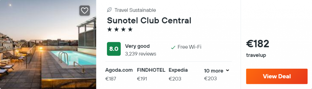 Sunotel Club Central