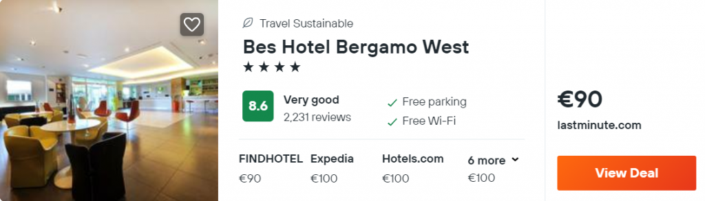 Bes Hotel Bergamo West