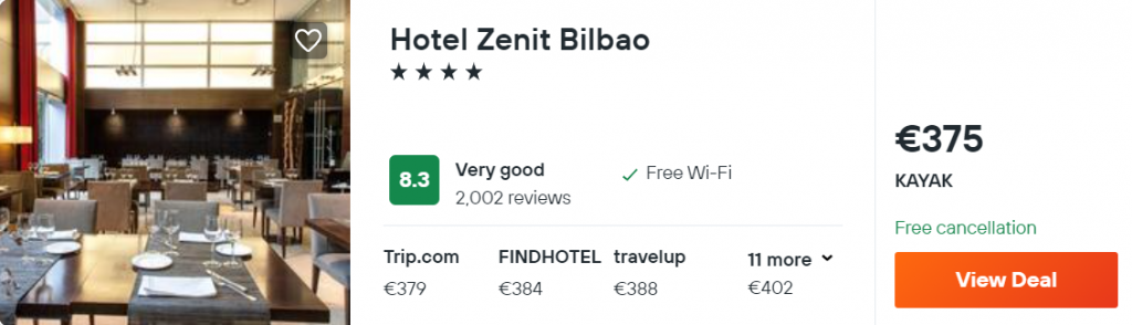 Hotel Zenit Bilbao