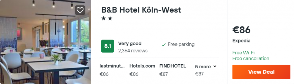 B&B Hotel Köln-West