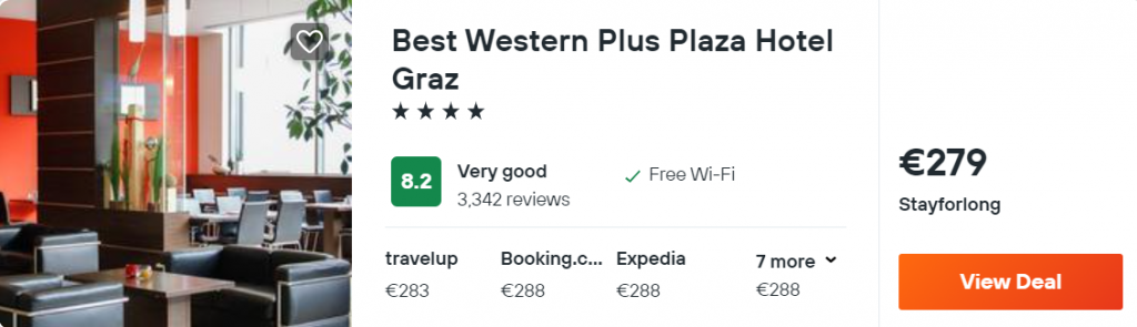 Best Western Plus Plaza Hotel Graz
