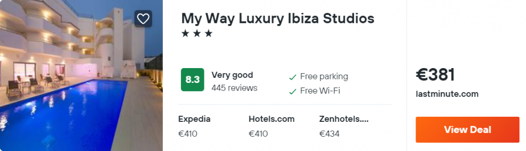 My Way Luxury Ibiza Studios