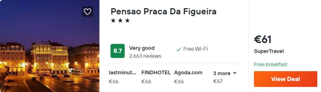 Pensao Praca Da Figueira