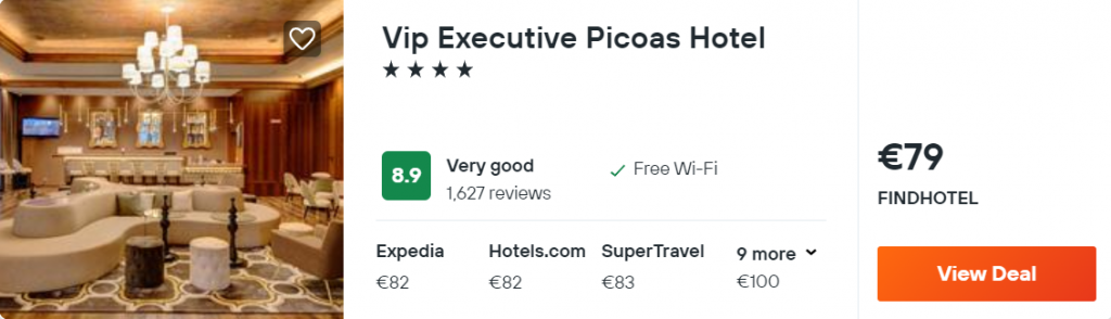 Vip Executive Picoas Hotel