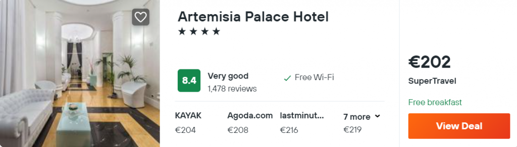 Artemisia Palace Hotel