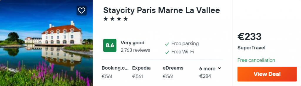 Staycity Paris Marne La Vallee