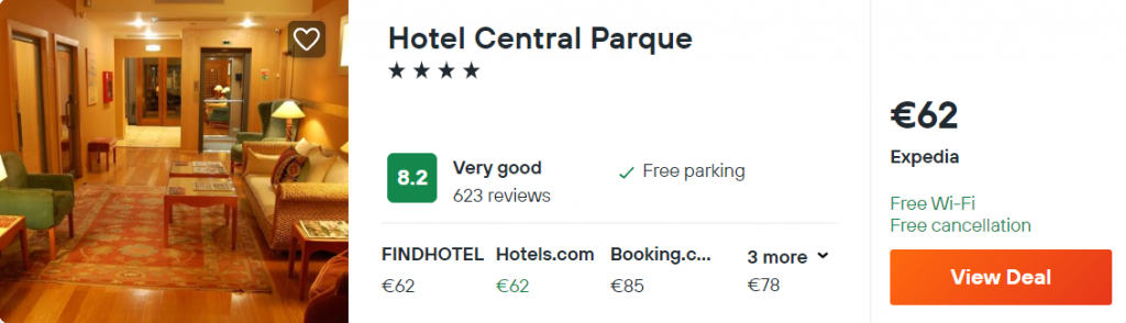 Hotel Central Parque