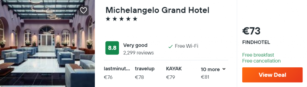 Michelangelo Grand Hotel