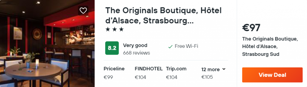 The Originals Boutique, Hôtel d'Alsace, Strasbourg Sud
