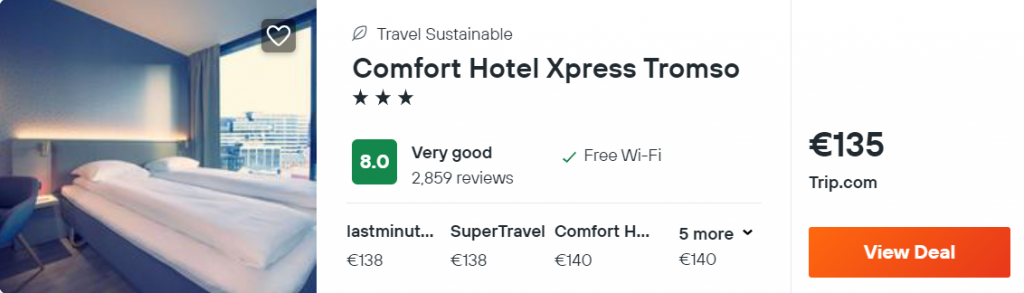 Comfort Hotel Xpress Tromso
