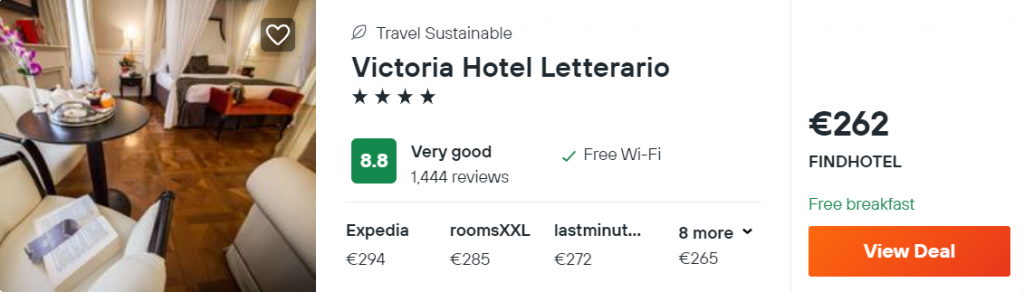 Victoria Hotel Letterario