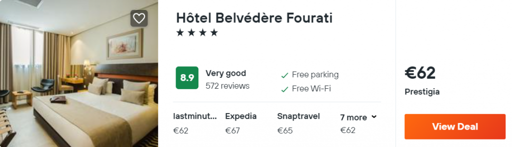 Hôtel Belvédère Fourati