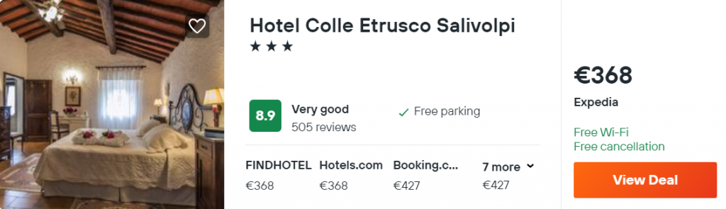 Hotel Colle Etrusco Salivolpi