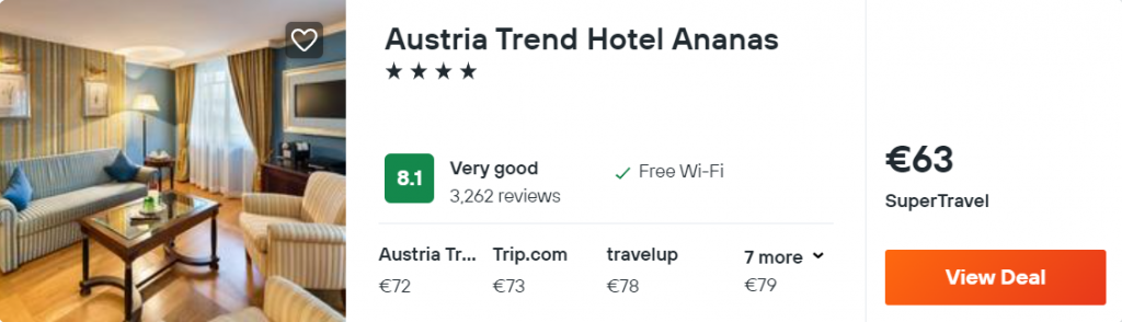 Austria Trend Hotel Ananas