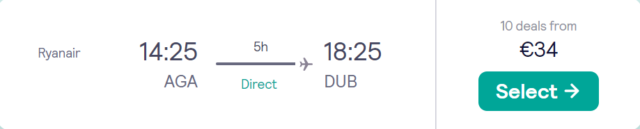cheap flights to Ireland
