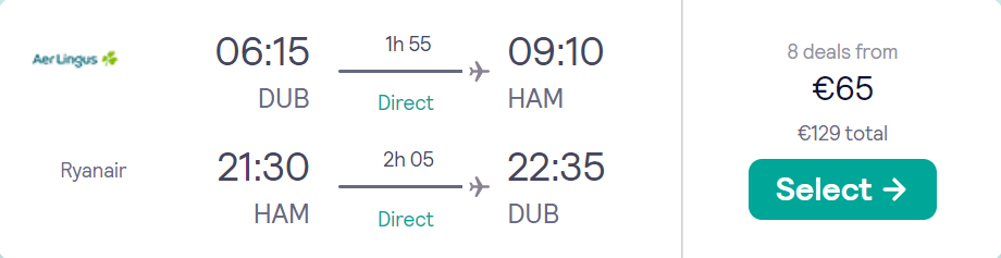 cheap flights to Germany