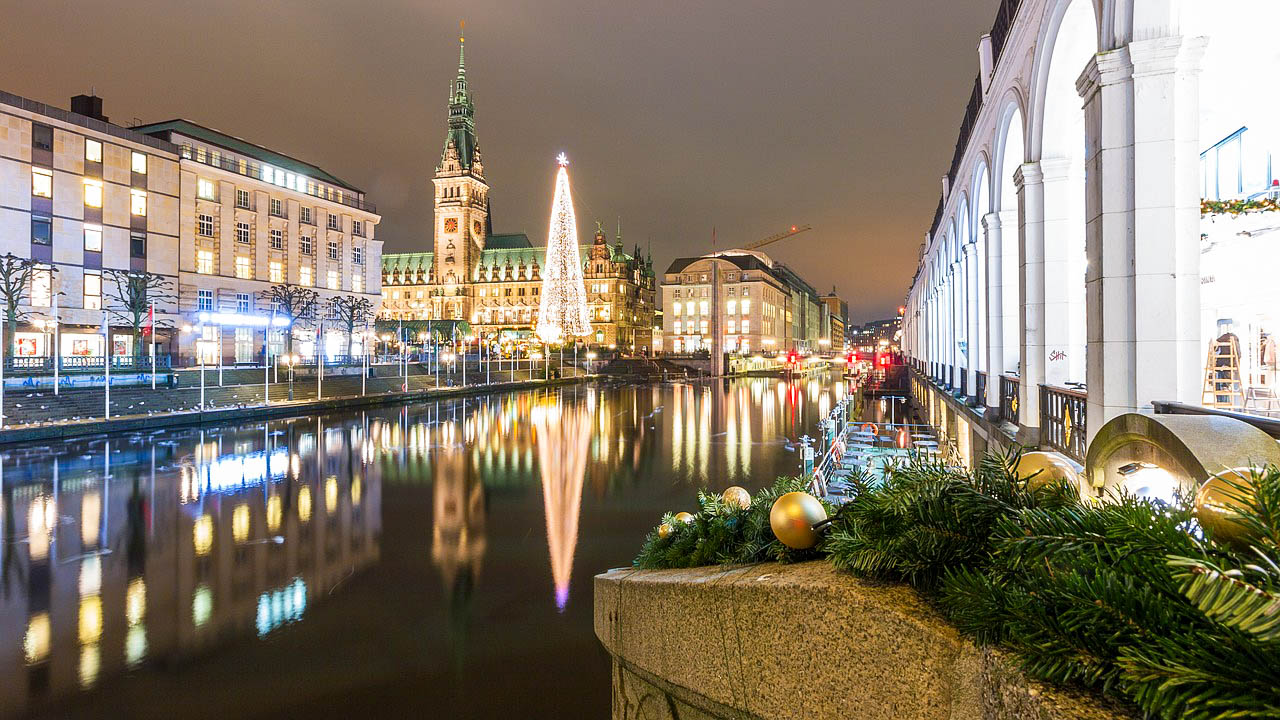 Germany Hamburg Christmas