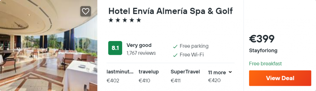 Hotel Envía Almería Spa & Golf