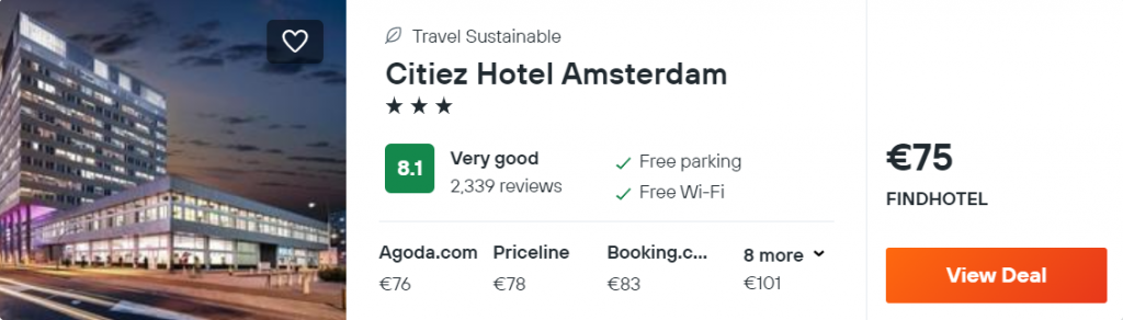 Citiez Hotel Amsterdam