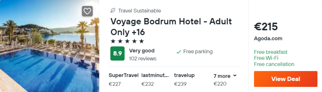 Voyage Bodrum Hotel - Adult Only +16