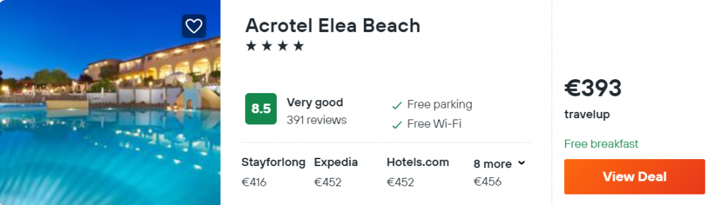 Acrotel Elea Beach