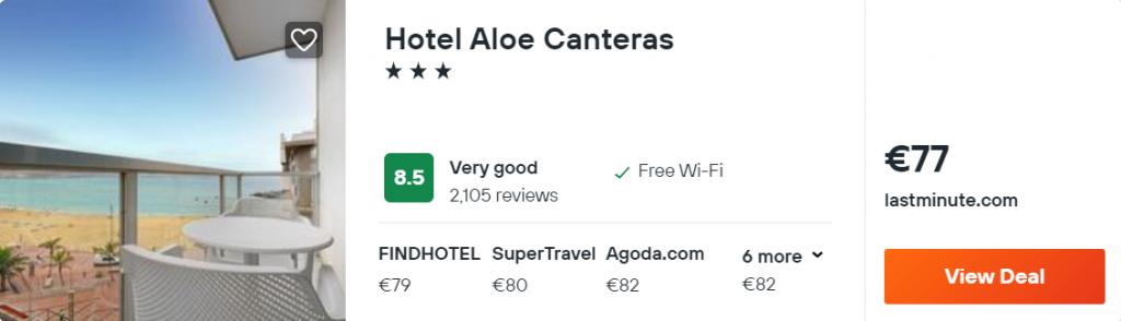 Hotel Aloe Canteras