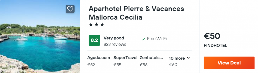 Aparhotel Pierre & Vacances Mallorca Cecilia