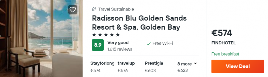 Radisson Blu Golden Sands Resort & Spa, Golden Bay