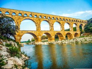 France Nimes Pont du Gard