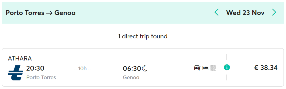 cheap ferry