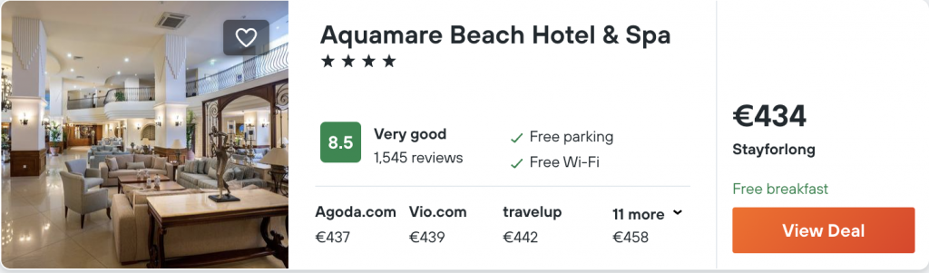 cheap hotel in Cyprus