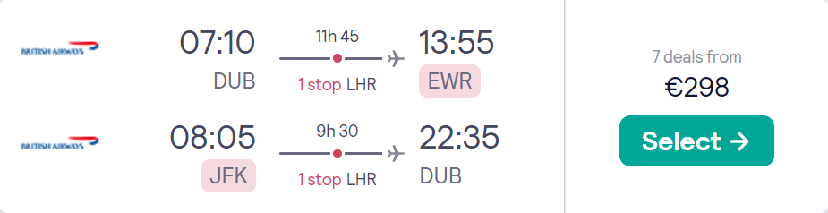 cheap flights to US
