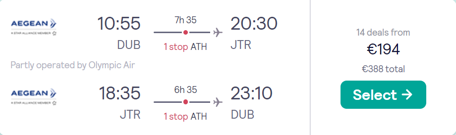 cheap flights to Greece