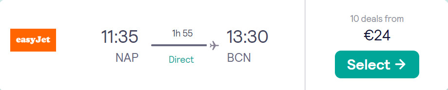 cheap flights to Spain